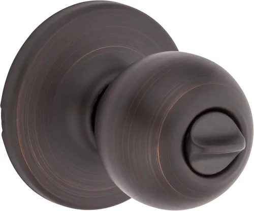 Miniatura 14 de Kwikset Pomo de puerta de entrada Polo con cerradura y llave, manija de puerta exterior con llave segura, pomo de puerta para entrada delantera