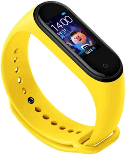 Miniatura 30 de Bandas de repuesto compatibles con Xiaomi Mi Band 3/Xiaomi Mi band4, pulseras de silicona para mujeres y hombres Negro