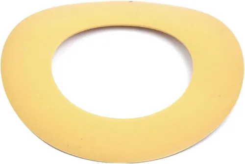 Miniatura 11 de uxcell Anillo de Pistón de Compresión de Reemplazo para Compresor de Aire, 26mm DE, 10mm DI, 0.5mm de Grosor, Amarillo