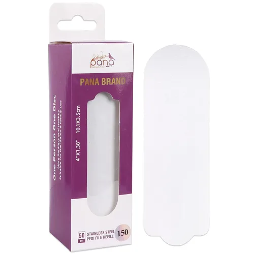 Miniatura 11 de PANA 40 piezas de recambio de archivo Pedi grande negro para lima de pies de acero inoxidable para lijar raspador de pies, almohadillas de recambio