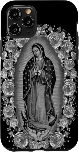Miniatura 28 de Funda para iPhone 11 Nuestra Señora Virgen De Guadalupe Virgen María Floral