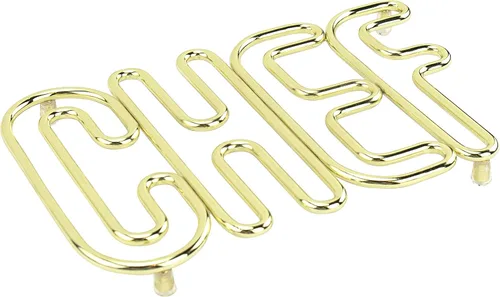 Miniatura 11 de Salvamanteles Spectrum Diversified Eat, Protector Pequeño de Mesa de Comedor de Acero Resistente al Calor, Almohadilla Térmica de Metal Resistente