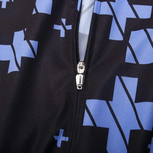 Miniatura 131 de Nuevo Pro cremallera completa hombres ciclismo Jersey manga corta Riding Shirt USA