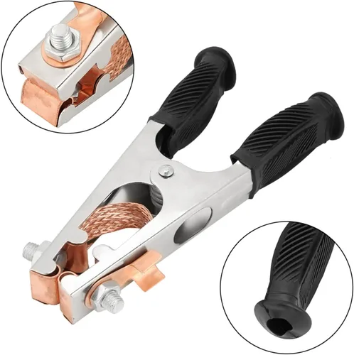 Miniatura 9 de Jeanoko Abrazadera de tierra 500A soldadura de cobre galvanizado Clip de tierra de soldadura de tierra abrazadera de tierra de soldadura por arco