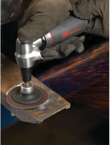 Miniatura 11 de Ingersoll Rand 5102MAX Amoladora Neumática de Troquel – Ángulo Recto, Agarre Ergonómico, Motor de 0.4 HP y 20,000 RPM, Herramienta Ligera, Bloqueo
