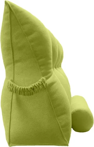 Miniatura 3 de Peachwell Almohada triangular de lectura para reposo en cama, cojín bolster grande para cabecero, respaldo, almohada de cuña con dos almohadas Lima
