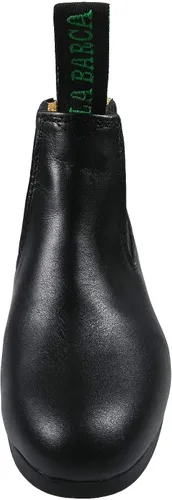 Miniatura 3 de La Barca Botin Charro 500 Tradicional Botines Cuero Color Negro