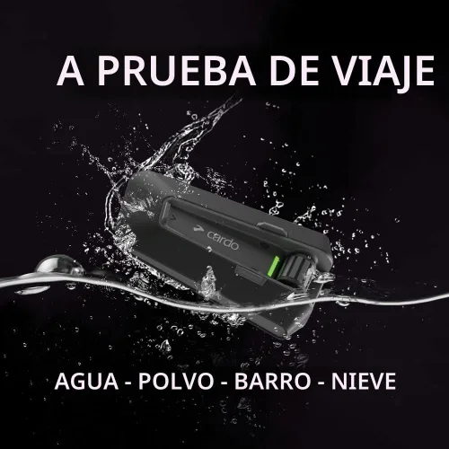 Miniatura 2 de Cardo Packtalk Neo - Sistema de comunicación y intercomunicador para casco de motocicleta, impermeable, 2ª generación Mesh - Conecta hasta 15