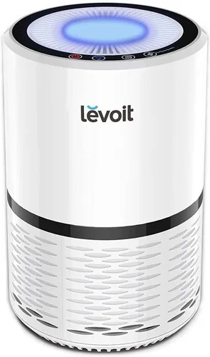 Miniatura 5 de LEVOIT Purificadores de aire para el hogar, habitación grande de hasta 1980 pies cuadrados en 1 hora con monitor de calidad del aire, blanco