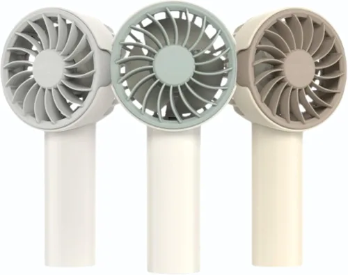 Miniatura 6 de MOVEX Mini ventilador de mano portátil recargable, 3 velocidades de refrigeración personal USB, ventilador de viaje ligero de bolsillo para verano