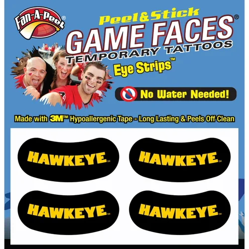 Miniatura 320 de Fan-A-Peel Tatuajes temporales sin agua del estado de Florida, hipoalergénicos, para despegar y pegar, tatuajes temporales impermeables, con Florida