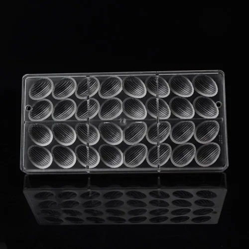 Miniatura 4 de Molde de Policarbonato para Chocolate Molde de Caramelo DIY Plástico Duro Transparente Utensilios de Repostería Herramientas de Pastelería 4