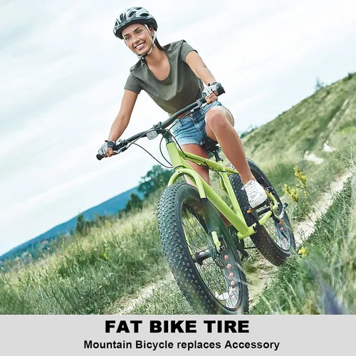 Miniatura 2 de MOHEGIA Fat Bike Tire: 20x3.0/20x4.0/26x3.0/26x4.0 Inch Foldable Replacement for E-Bike and MTB On-Road and Off-Road