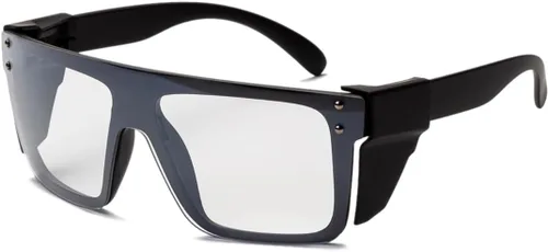 Miniatura 14 de Gafas de seguridad fotocromáticas anti luz azul UV400 con oscurecimiento automático, lentes transparentes a humo, transicionales ANSI Z87.1