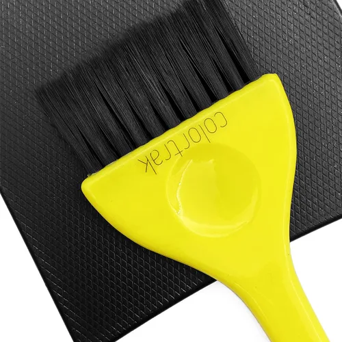 Miniatura 5 de Colortrak Juego de tabla y pinceles balayage, logra el aspecto de balayage, la tabla curva sigue la forma de la cabeza, lados texturizados y lisos