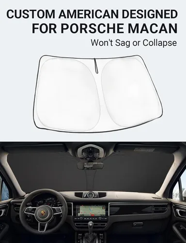 Miniatura 361 de Proadsy Parasol plegable para parabrisas delantero 2026, ajuste personalizado, accesorios para CRV SUV LX EX EX-L EX-L Navi Touring 2017-2022