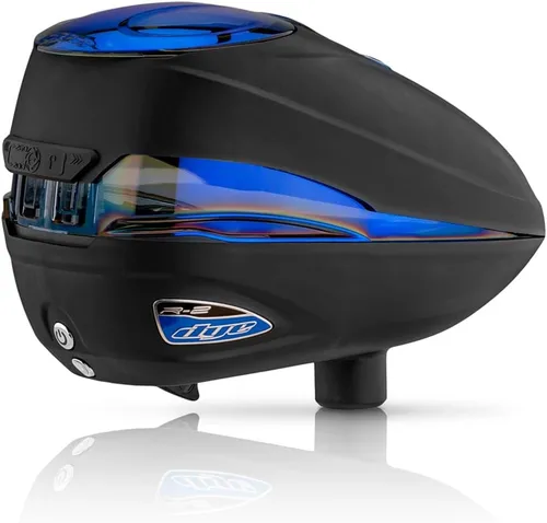 Dye Cargador electrónico de paintball R2 Dye Rotor R2 Cargador Electrónico Paintball – Negro/Azul Hielo