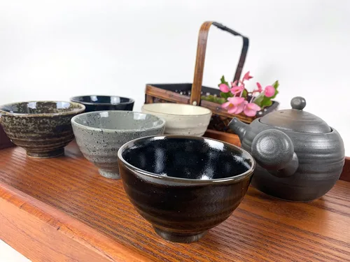 Miniatura 7 de JapanBargain 4701, juego de té japonés de porcelana para adultos, té chino asiático oriental estilo china, flor de cerezo, hecho en Japón (Sakura)
