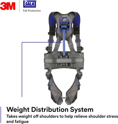 Miniatura 4 de Arnés de seguridad de posicionamiento de distribución de peso de construcción 3M DBI-SALA Comfort