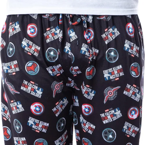 Miniatura 3 de Marvel - Pantalones de pijama con estampado de El Halcón y el Soldado de Invierno para hombre