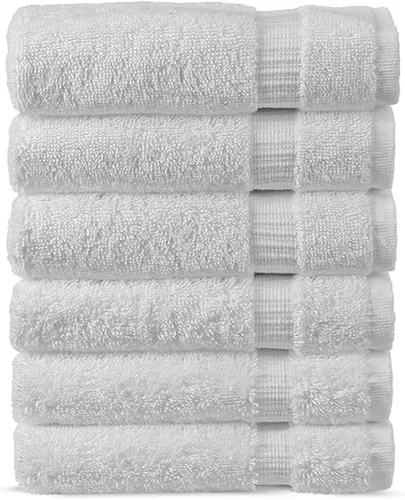 Miniatura 6 de Juego de toallas turcas de 100 % algodón, absorbentes, duraderas, suaves y esponjosas, toallas de baño para hotel y spa
