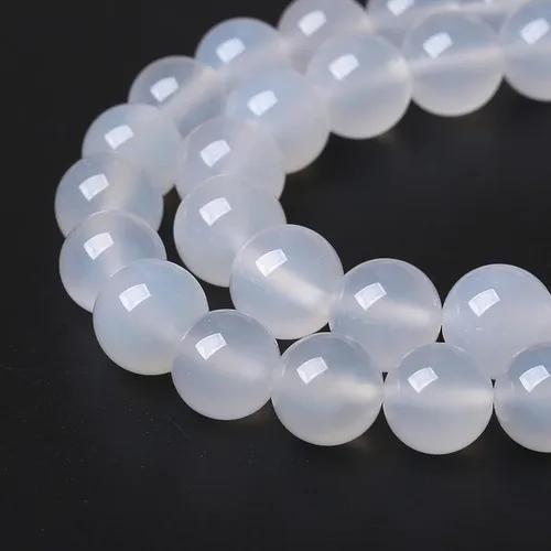 Miniatura 88 de 60 cuentas de piedra azul amazonita natural de 6mm para hacer joyas AAA redondas sueltas, cuentas de piedra de poder de sanación energética, cuentas