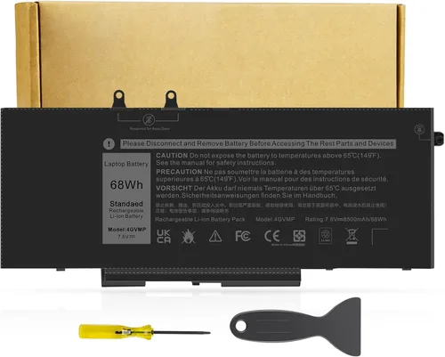 Miniatura 15 de Futurebatt Nueva batería de repuesto para Dell DJ1J0 451-BBZL PGFX4 ONFOH DJ1JO, para Dell Latitude 12 7000 7280 7480 Series [42Wh 11.4V]