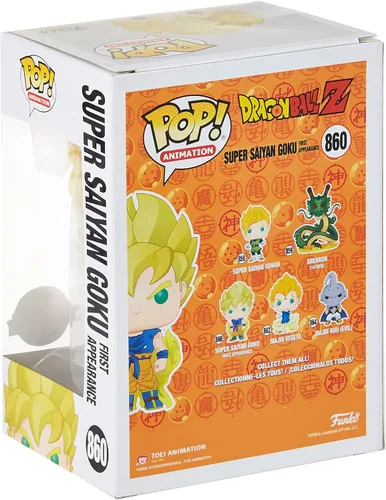 Miniatura 4 de Funko, Dragon Ball Z Glow-in-The-Dark Super Saiyan Goku Pop!