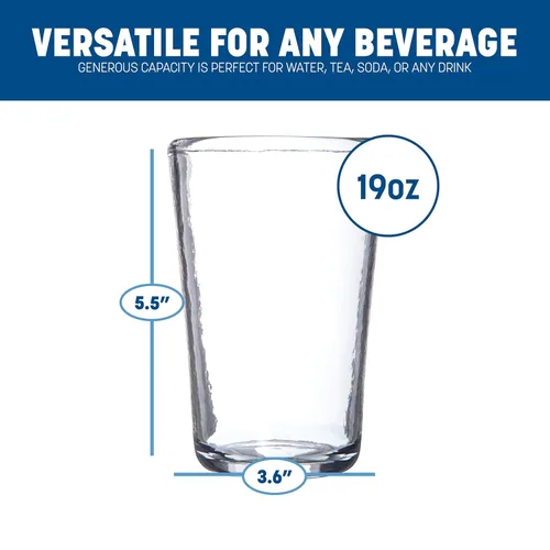 Miniatura 2 de Carlisle FoodService Products MIN544207 Mingle High Ball, 19 onzas, Tritan, transparente (paquete de 12)