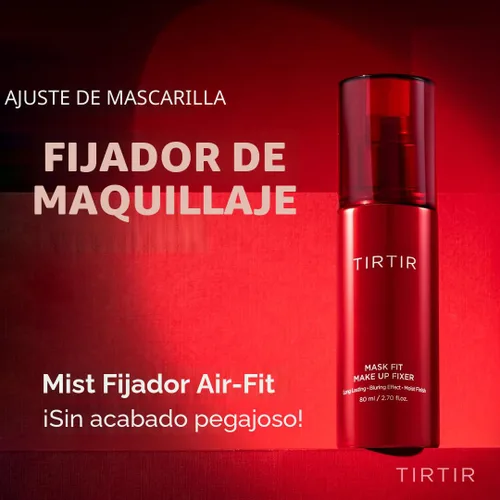 Miniatura 3 de TIRTIR Mask Fit - Fijador de maquillaje Spray fijador de maquillaje ligero no graso resistente a la transferencia 24H, 2.7 onzas líquidas