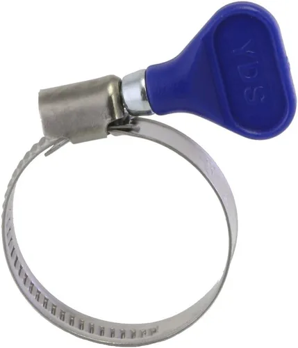 Miniatura 15 de YDS Abrazadera de manguera W2 de acero inoxidable, llave de giro, 0.315-0.472 in (5/16" a 1/2") diámetro ranger, 0.354 in ancho de banda