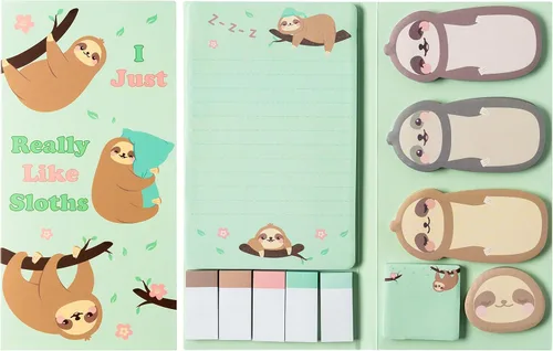 Miniatura 65 de Xqumoi Teaching is A Work of Heart - Juego de notas adhesivas de 550 hojas, lápiz en forma de manzana, blocs de notas autoadhesivas, notas