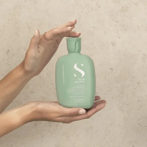 Miniatura 4 de Alfaparf Milano Semi Di Lino Scalp Rebalance Shampoo para cuero cabelludo seco - Champú sin sulfato - Para exceso de grasa y escamas - Calidad