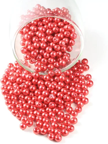 Miniatura 21 de YouLuo 200 piezas de cuentas de perlas de cristal redondas, cuentas de perlas pequeñas checas de satinado lustroso para hacer joyas, cuentas sueltas