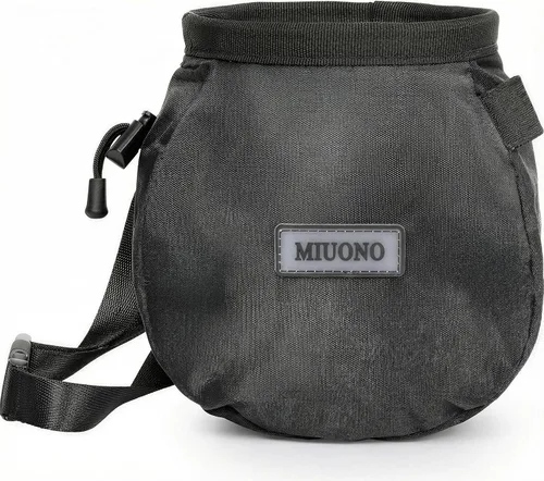 Bolsa de tiza para escalada en roca, bolsa de tiza con 2 bolas de tiza recargables y clip de mosquetón, lazo para cepillo y bolsillo con cremallera