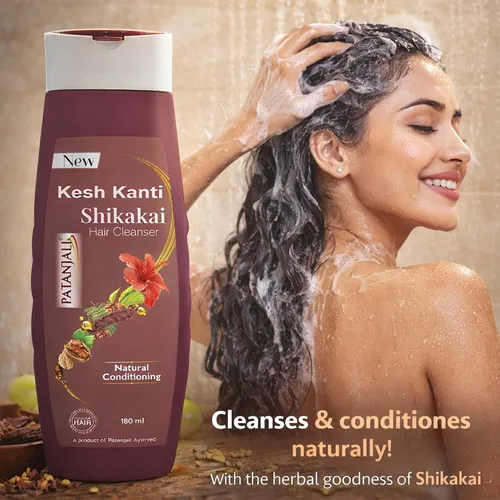 Miniatura 6 de patanjali Kesh Kanti Shikakai limpiador de cabello 6.1 fl oz / 6.08 fl oz