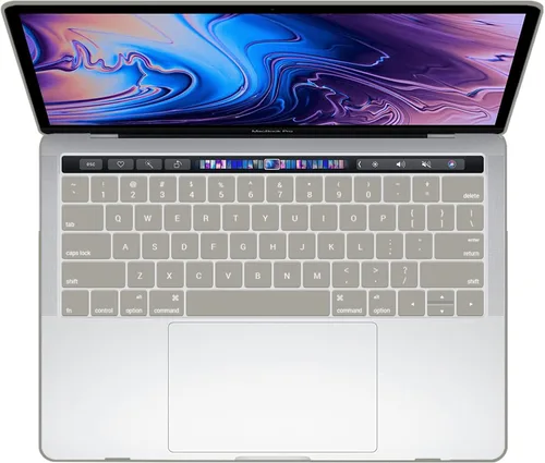 Miniatura 7 de IBENZER Compatible con Funda para MacBook Pro de 15 Pulgadas 2019 2018 2017 2016 A1990 A1707, Funda Rígida de Plástico con Cubierta de Teclado