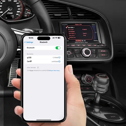 Miniatura 3 de Adaptador de música de alta definición para automóvil Audi, adaptador de audio inalámbrico, compatible con Audi 3G AMI, interfaces AMI 2G, Mercedes