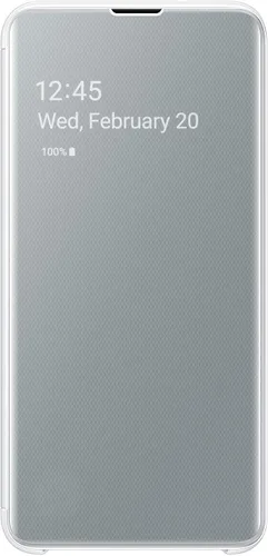 Miniatura 14 de Samsung Galaxy S10 - Carcasa protectora con función atril, Funda de piel para Samsung S10, color negro, Negro