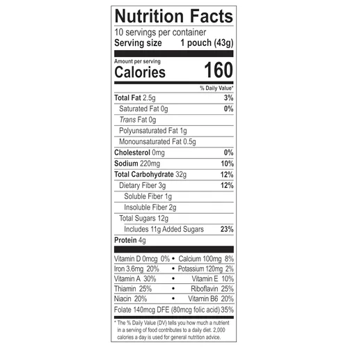 Miniatura 2 de Better Oats Paquetes de avena instantánea gruesos y abundantes, sabor a muffin de arándanos con semillas de lino y granos enteros, desayuno