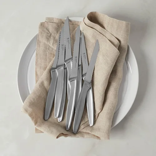 Miniatura 3 de HENCKELS J.A. Henckels International Steak Cuchillo Conjunto de 8, acero inoxidable. Plata