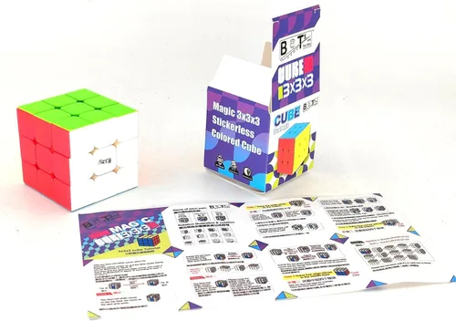 Miniatura 4 de Cubo Mágico 3x3x3 Cubo de colores sin pegatina, número de referencia BOT-TO-0002