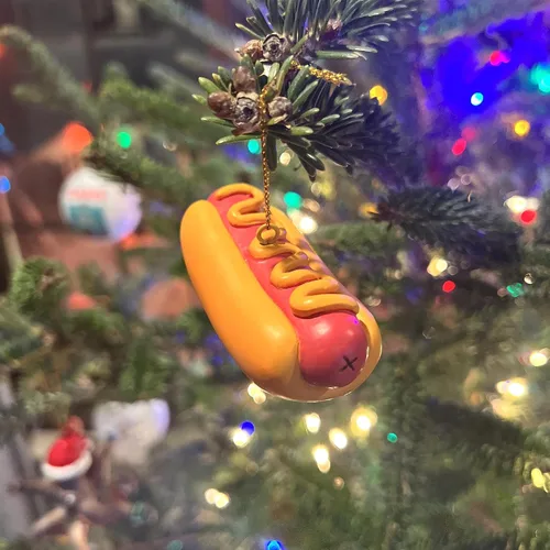 Miniatura 3 de Tree Buddees Decoración navideña de comida para perros calientes
