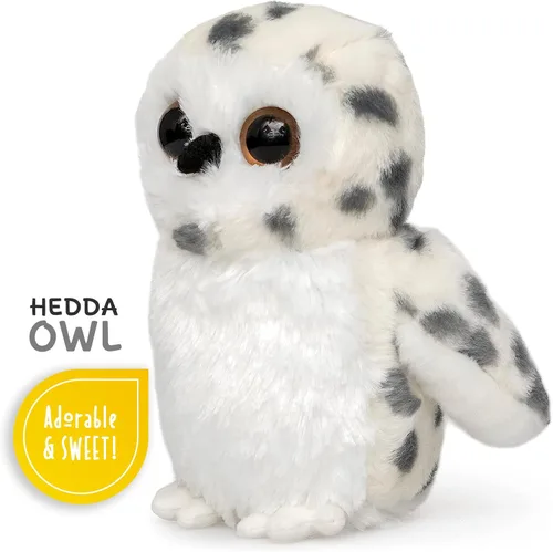 Miniatura 4 de Jolitee Hedda - Peluche de búho de peluche, búho de peluche (Hedda Owl)