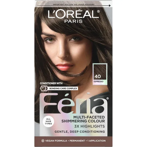 Miniatura 14 de L'Oreal Paris Feria - Tinte permanente multifacético y brillante, 60 Crystal Brown (castaño claro), paquete de 1 60 marrón claro