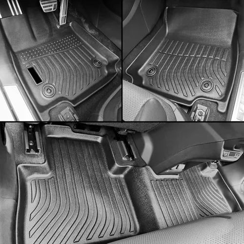 Miniatura 3 de IKON MOTORSPORTS Alfombrillas de suelo de TPE 3D, compatibles con Lexus NX250, NX350 2022-2025, revestimientos de suelo antideslizantes impermeables