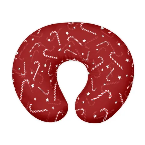 Miniatura 18 de Funda de almohada de lactancia de alpaca arcoíris para alimentación con biberón, funda de almohada de lactancia transpirable extraíble para bebé