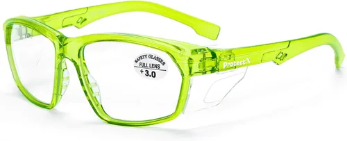 Miniatura 16 de ProtectX Lentes de lectura elegantes para mujeres y hombres, antivaho y antiarañazos, protección UV, gafas de seguridad antiimpactos