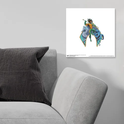Miniatura 3 de Trends International Gallery Pops DC Comics Movie Aquaman and the Lost Kingdom - Póster gráfico de pared con emblema de Aquaman, 12.00 x 12.00