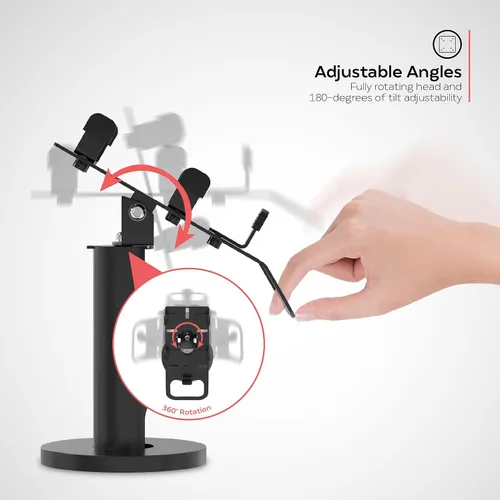 Miniatura 6 de CTA Digital Soporte universal para lector de tarjetas de crédito, soporte de terminal de lector para estaciones POS Verifone, Ingenico y Pax